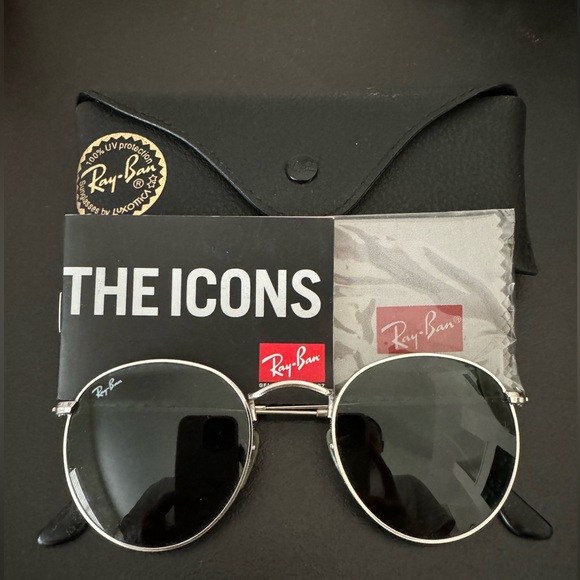 Custom Rayban Round style Sunglasses - Picture 1 of 3